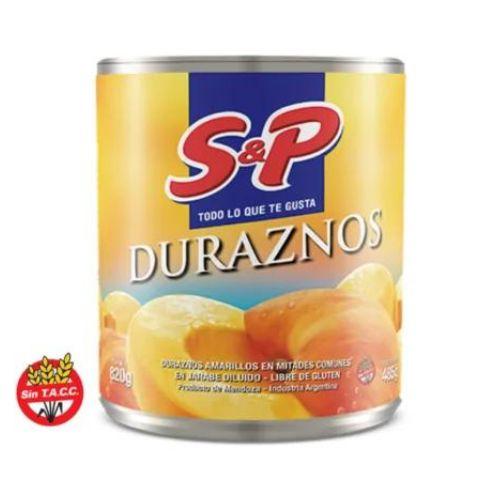 Duraznos en Mitades SP x 820grs. (B x 12u.)